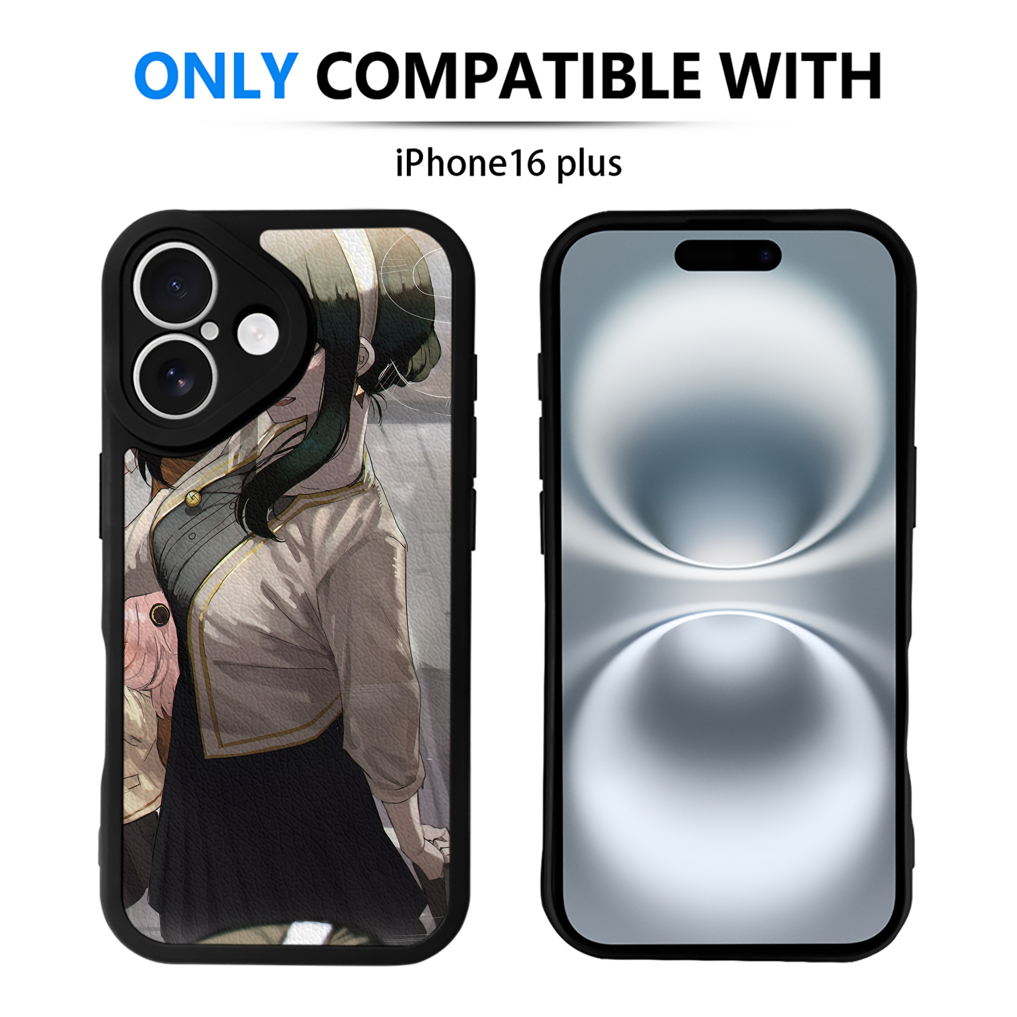 （画像用） SPY×FAMILY间谍家家酒 【iPhone 16シリーズ対応】シリコンスマホケース（レザー調） 材質：シリコン